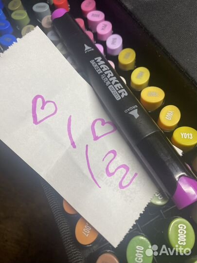 Маркеры художественные 80 цветов