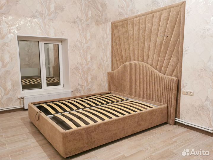 Мягкие панели в спальне