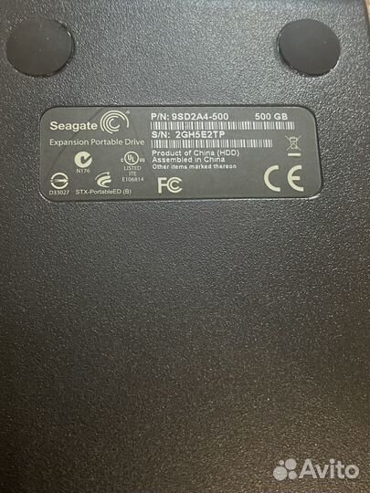 Переносной жёсткий диск Seagate 500 gb Обмен