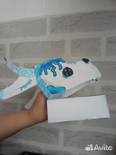 Бумажные драконы на руку