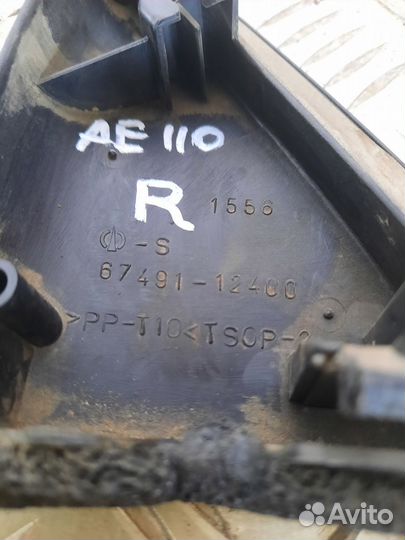 Уголок зеркала правый Тойота Королла AE110