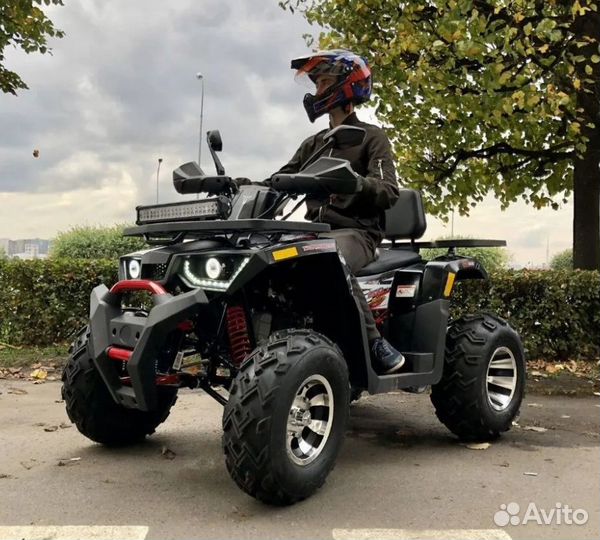 Квадроцикл Avantis Hunter 200 New Premium Черный