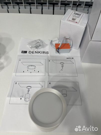 Светильник светодиодный Denkirs DK4016-WH