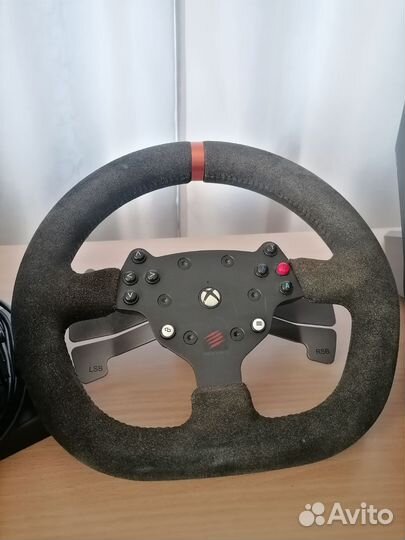 Mad Catz Pro Racing Force Feedback Wheel для Xbox