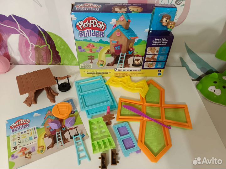 Play-doh домик на дереве