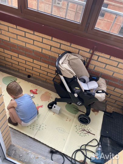 Коляска автокресло foofoo