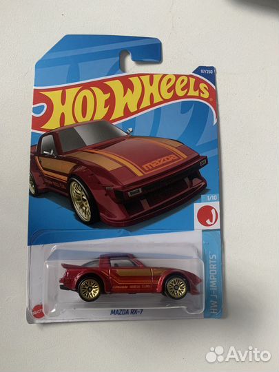 Hot wheels mazda rx 7