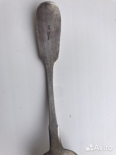 Ложка столовая серебряная 84пр