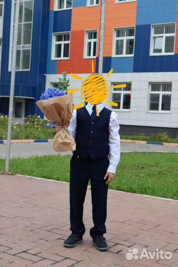 Брюки и жилетка Van Cliff