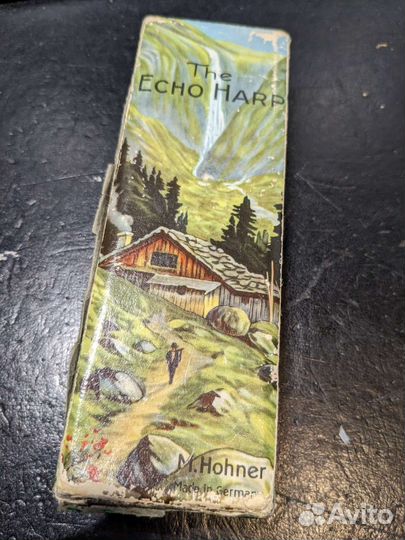 Губная гармошка hohner The Echo Harp