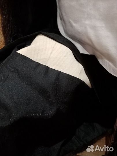 Шуба из норки с копюшоном р. 48,50обгр. 110