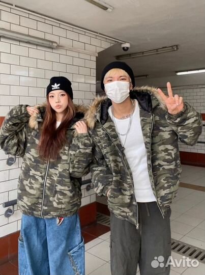 Зип худи Camo Realtree Vintage с мехом