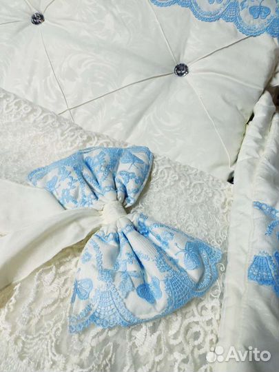 Комплект бортиков с балдахином 10 в 1