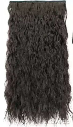 Волосы на заколках