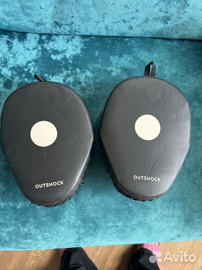 Боксерские лапы новые