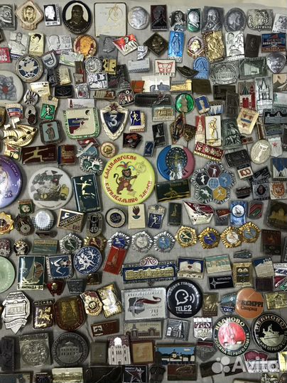 Значки более 500 шт