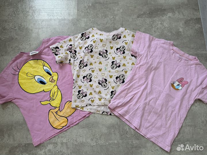 Вещи для девочки пакетом 104-110