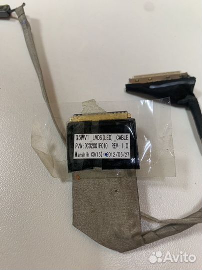 Шлейф матрицы ноутбука acer v3-571g