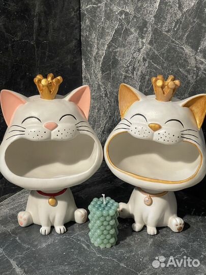 Конфетница Котик