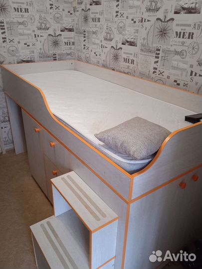 Детская одноярусная Кровать бу