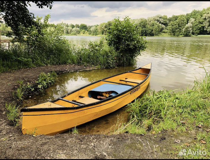 Чертежи напечатанные (Лодка каноэ)