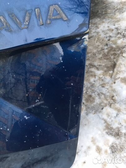 Крышка багажника Октавия а7 хетчбэк