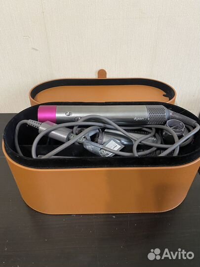 Стайлер dyson airwrap complete long фуксия