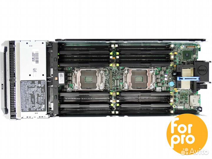 Лезвие dell M620 2xE5-2697v2 256GB, H310