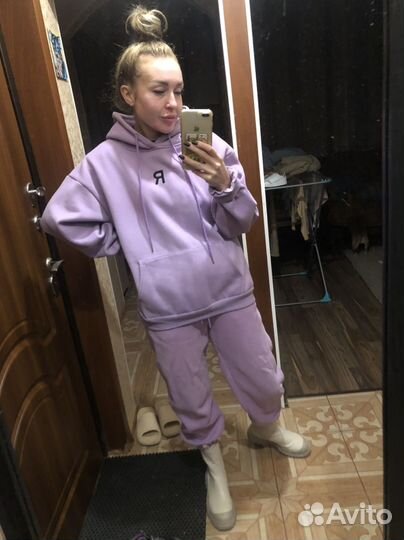 Костюм флисовый спортивный