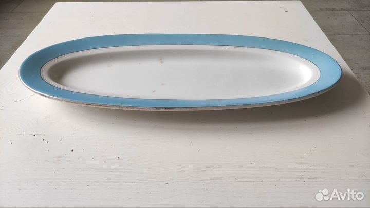 Блюдо под осетра Кузнецовский фарфор