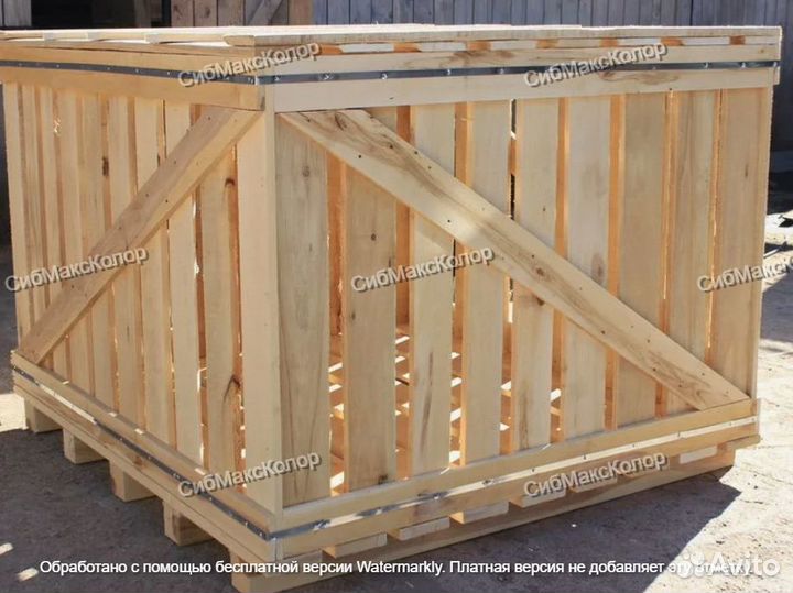 Изготовление деревянных ящиков и обрешетка