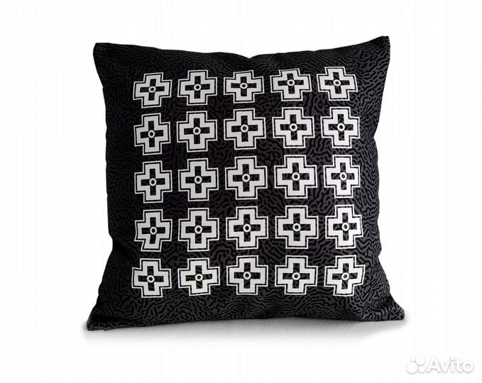 Новый чехол на подушку, декоративная наволочка х/б