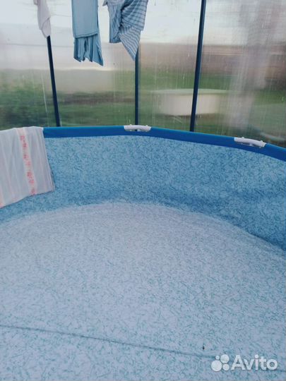 Каркасный бассейн бу