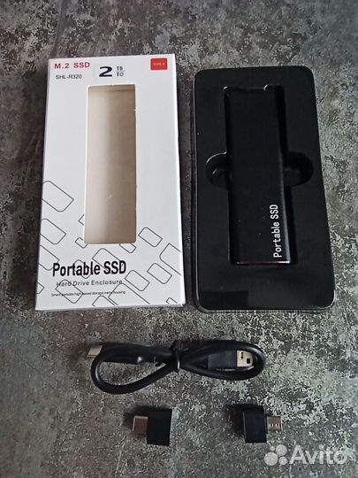 Внешний накопитель M. 2 SSD 2tb