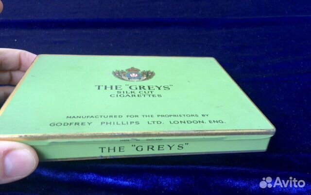 Антикварная коробка бокс от сигар