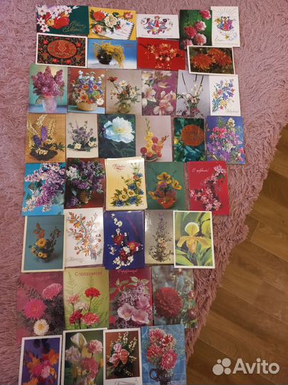 Открытки СССР чистые