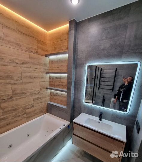 Ремонт квартир под ключ (работаю сам )