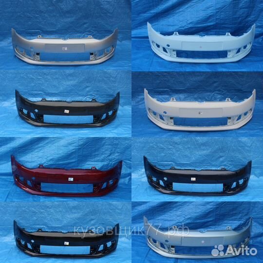 Передний бампер фольцваген поло под цвет