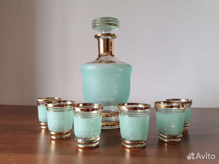 Графин с рюмками СССР