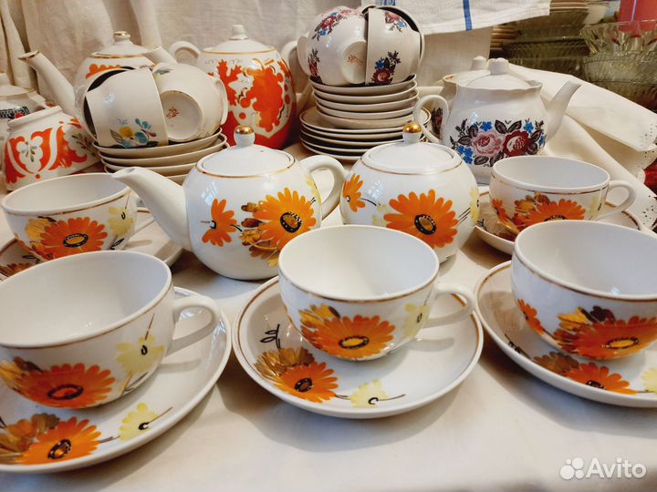 Сервиз чайный Дулево, ГДР