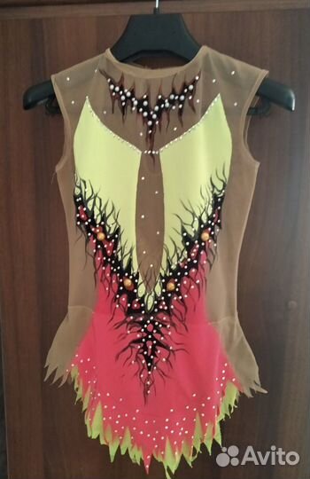 Купальник для художественной гимнастики на 9-10лет