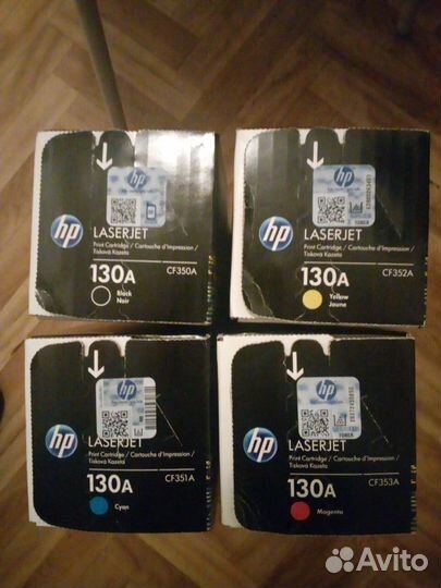 Оригинальные картриджи CF350A 351 352 353A
