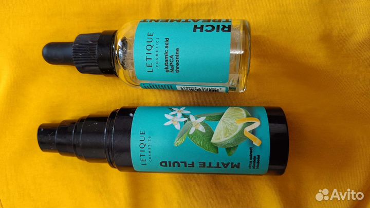 Косметика флюид и сыворотка Letique