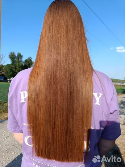 Кератиновое выпрямление волос