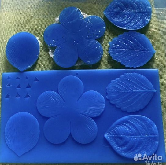 Оттиски молды для цветов