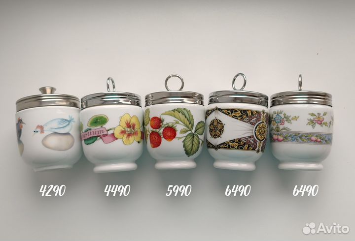 Кодлеры Royal Worcester на два яйца. Англия