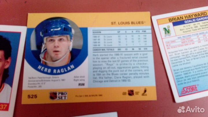 Сувенирные хоккейные карты. США