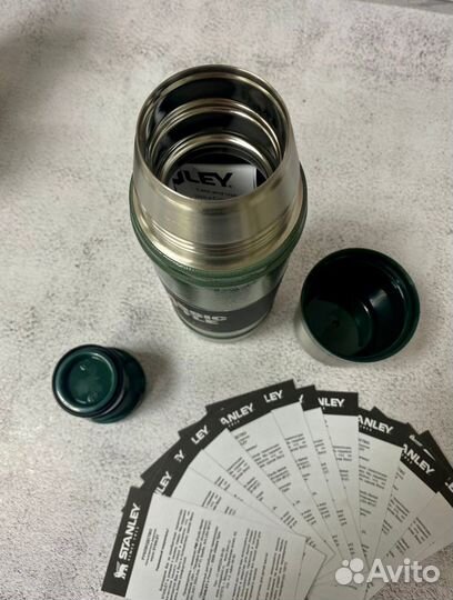 Термос stanley Classic Bottle (черн,зел,син) 0,47