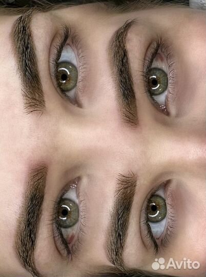 Перманентный макияж бровей губ и межресничка