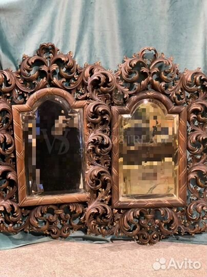 Зеркало настенное. Винтаж
